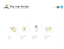Tablet Screenshot of bigleapdesigns.com
